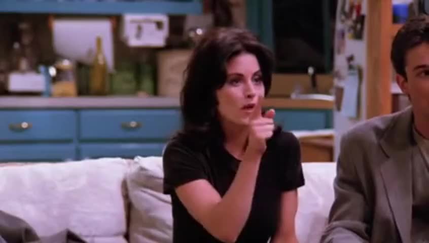YARN, Some girl ate Monica!, Friends (1994) - S02E14 The One With the  Prom Video, Video gifs by quotes, d031428c