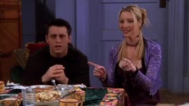 It's the one where Joey got Monica's turkey stuck on his head.