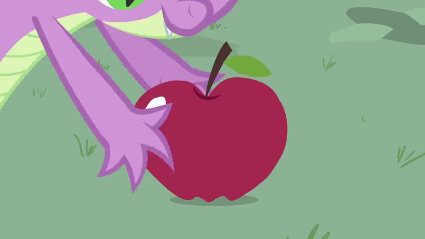 An apple!