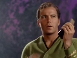Clip thumbnail for '- Kirk to Enterprise. - Spock here.