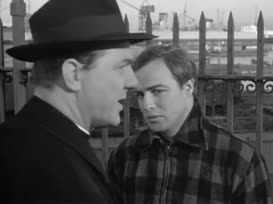 Quiz for What line is next for "On the Waterfront "?