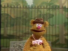 I only wanna see real Fozzie Bear fans in the audience.
