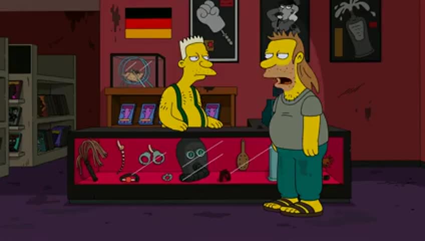 Haben Sie Homer und Peter mit Chevron pump?