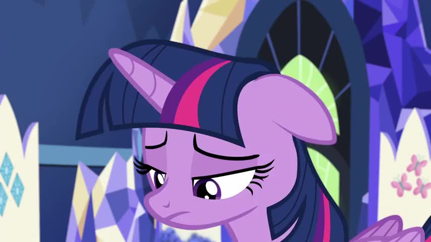 Oh, Twilight, I'm not. I'm laughing because