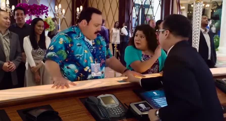 Quiz for What line is next for "Paul Blart: Mall Cop 2 "? screenshot