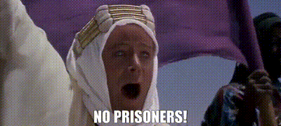 YARN | No prisoners! | Lawrence of Arabia (1962) | Video gifs by quotes |  555e86d5 | 紗