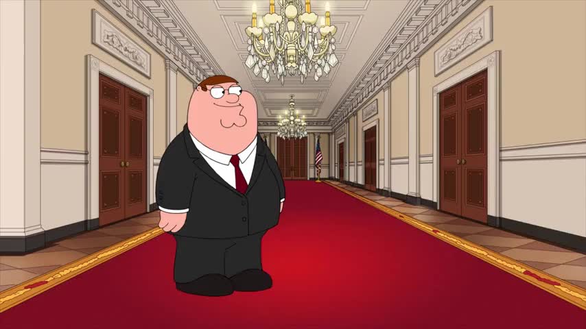 Okay, Peter, your main job here is to go in rooms before me