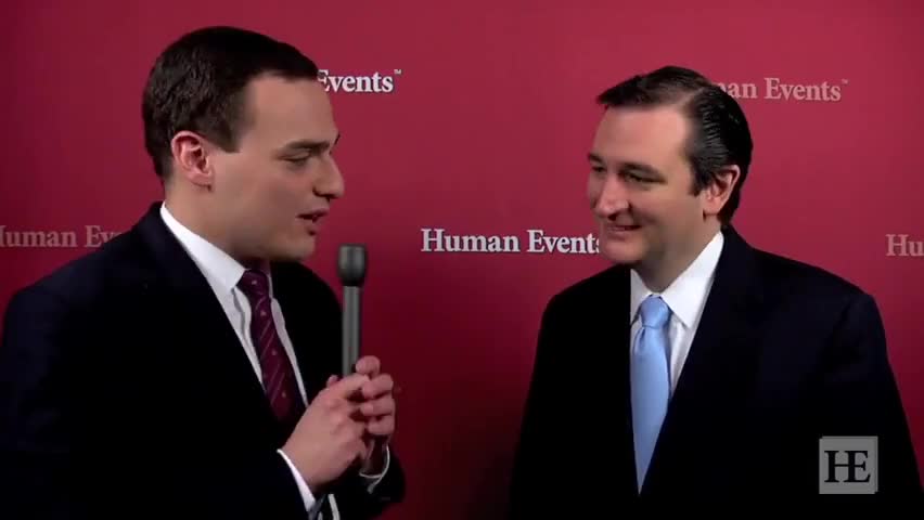 Ted Cruz Adam greatly thank you thank you for stopping by you know that there's a lot to talk right now about