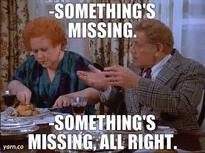 YARN | -Something's missing. -Something's missing, all right. | Seinfeld  (1989) - S09E21 The Clip Show (1) (a.k.a. The Chronicle (1)) | Video clips  by quotes | 5787759c | 紗