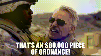 YARN | That's an $80,000 piece of ordnance! | Whiskey Tango 