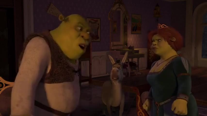 - Go on! Say it! - Like an ogre!