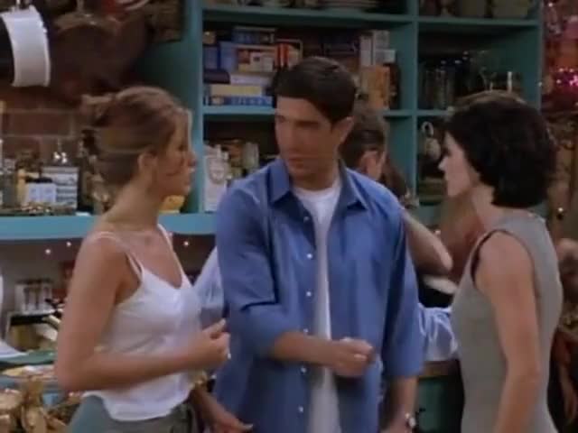 Rachel, give him your earrings. Something. Anything!