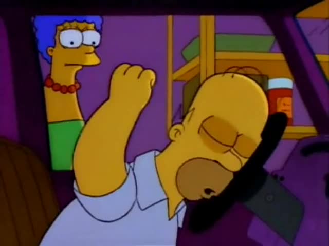Homer sleep now.