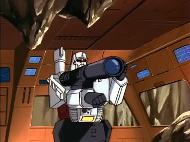 Megatron reprograms Teletraan I, sending the Autobots on a one-way journey into the sun!]