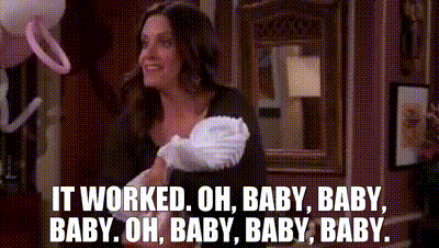 Yarn It Worked Oh Baby Baby Baby Oh Baby Baby Baby Friends 1994 S09e02 The One Where Emma Cries Video Gifs By Quotes 59a210e6 紗