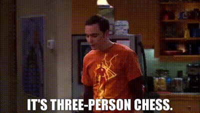 The Big Bang Theory: Three Person Chess Match 