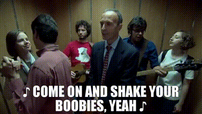 YARN, # Shake your boobies, yeah #