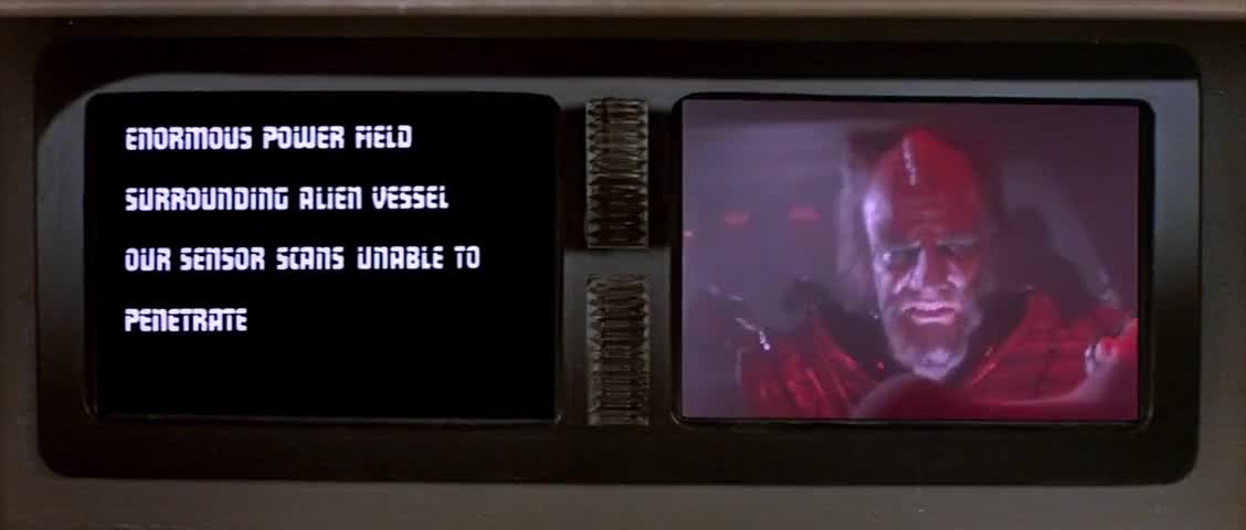 Imperial Klingon Cruiser Amar, continuing to attack.