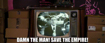 YARN | Damn the man! Save the Empire! | Empire Records (1995) | Video clips  by quotes | 5c5c1249 | 紗