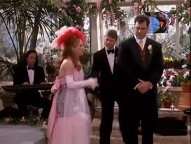 ♪ Here comes the bride ♪