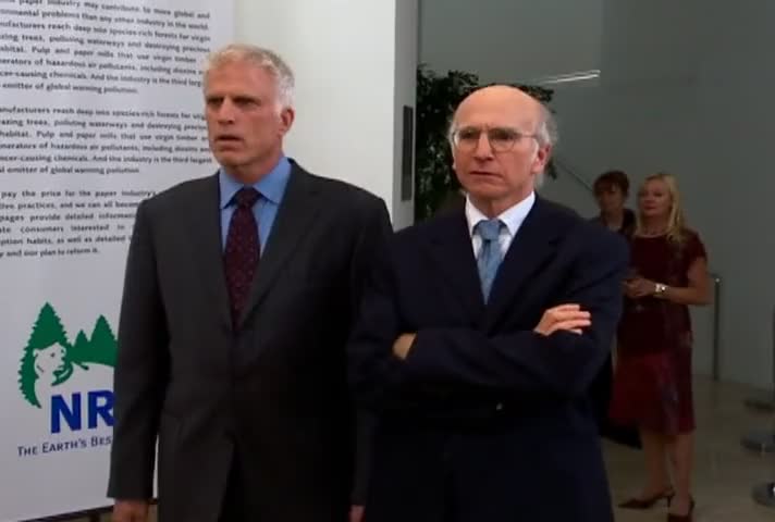 - SO ONE IS LARRY DAVID. - ANONYMOUS.