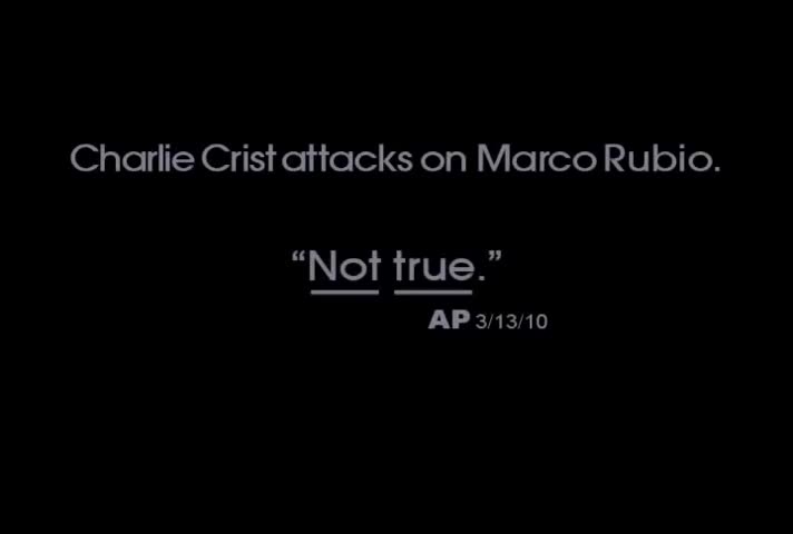 why is a desperate Charlie Chris falsely attacking Marco Rubio Trent Florida do better nnj