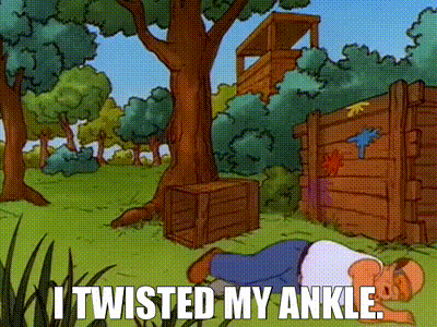 YARN | I twisted my ankle. | King of the Hill (1997) - S02E07 Comedy |  Video clips by quotes | 5f7d96ca | 紗