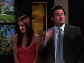 Chandler. I make jokes when I'm uncomfortable.