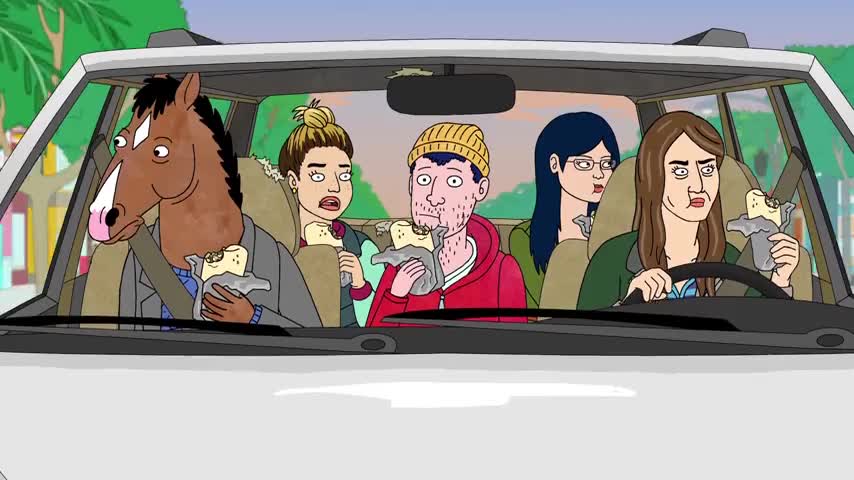 was that BoJack was friends with Drew Barrymore?