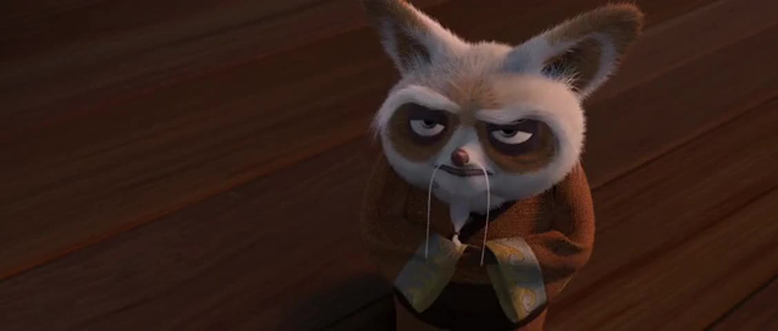 YARN, Don't tell Monkey., Kung Fu Panda (2008), Video gifs by quotes, a355199f