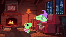 YARN, [ mr. Frog sniffing ], Smiling Friends (2020) - S01E01 Desmond's  Big Day Out, Video gifs by quotes, 1469032e