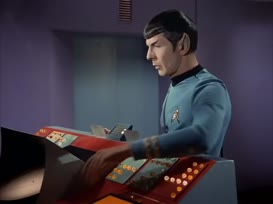 Captain Kirk, Spock here. Captain Kirk?