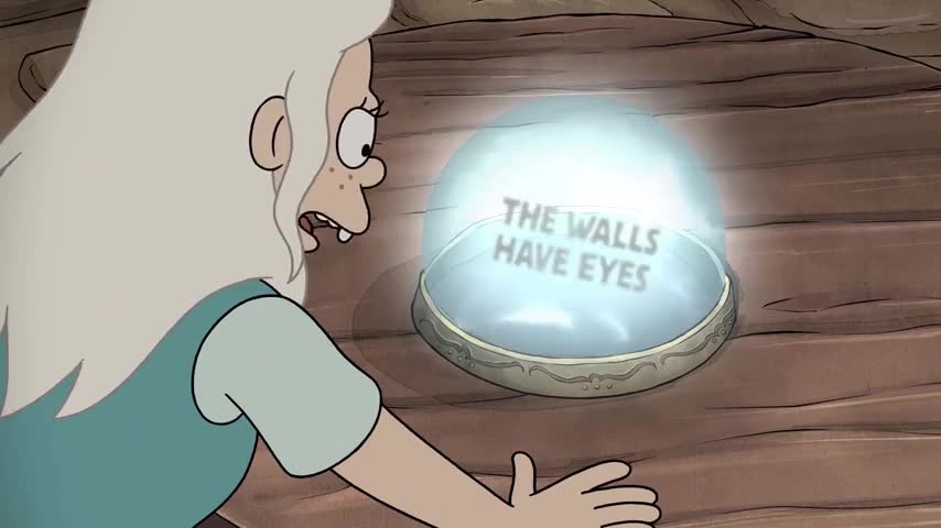 "The walls have eyes"?