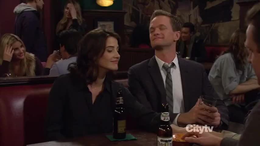 Barney, you don't start with the "I got caught cheating" diamond.