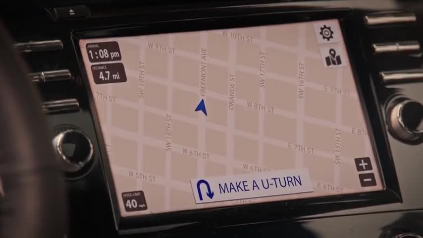 Make a U-turn.
