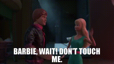 Yarn Barbie Wait Don T Touch Me