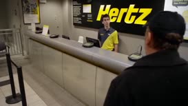 Welcome to Hertz, can I help you?