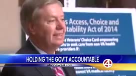 this bill allows some you don't know how hard it is to fire some accountability south Carolina's senior senator says it's one of the goals of a proposed law does hundreds