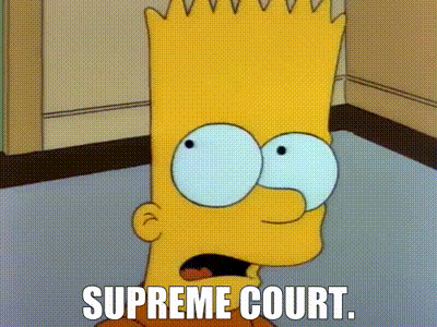YARN | Supreme Court. | The Simpsons (1989) - S03E18 Comedy | Video clips  by quotes | 6ae23340 | 紗