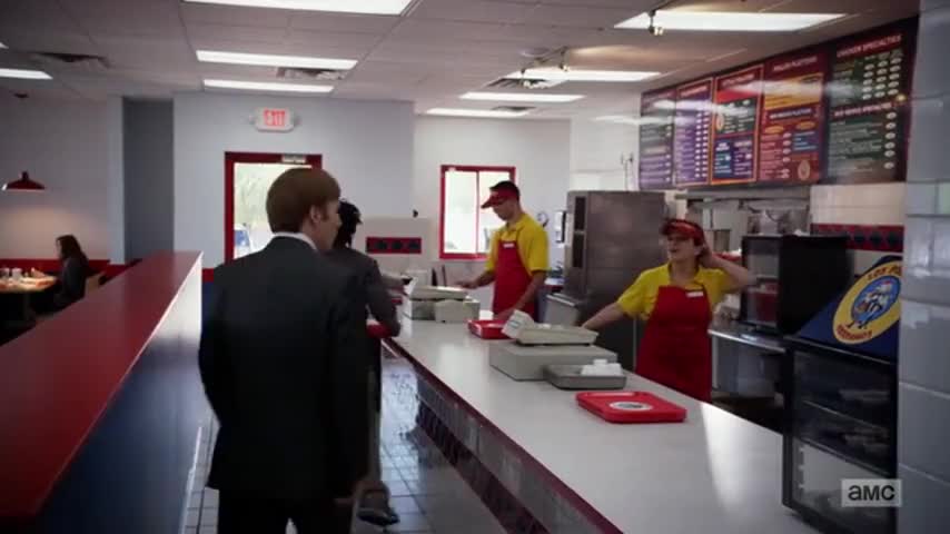 Welcome to Los Pollos Hermanos. May I take your order?