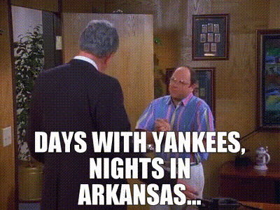 YARN, Days with Yankees, nights in Arkansas, Seinfeld (1989) - S08E21  The Muffin Tops, Video clips by quotes, 6bce27d2
