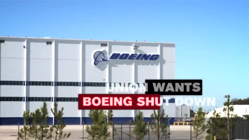 tried to shut down Boeing South Carolina plant Lindsey Graham took them on when they try to intimidate false