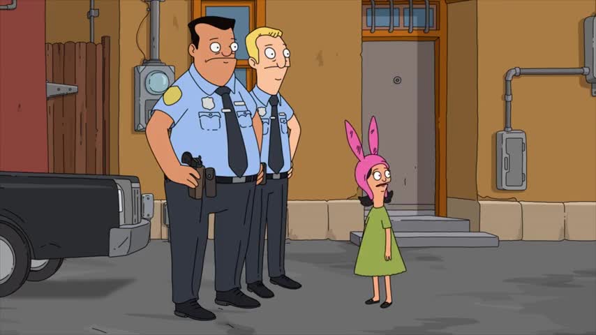 Quiz for What line is next for "Bob's Burgers - S08E18 As I Walk Through the Alley of the Shadow of Ramps"? screenshot