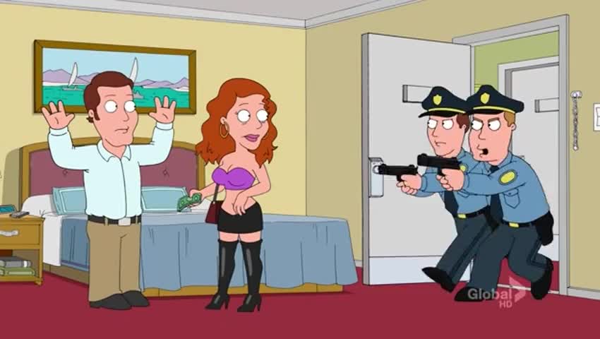 Both of you are under arrest for prostitution.