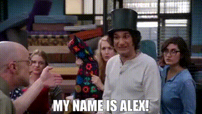 YARN, Um, my name is Alex Osbourne,, Community (2009) - S03E18 Course  Listing Unavailable, Video clips by quotes, 22188428