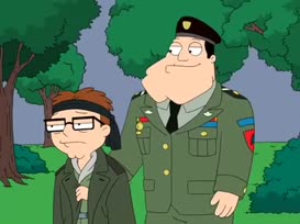 What episode is in Country Club American Dad?