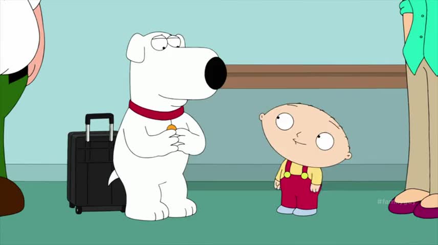 And a surprisingly quick erection for Stewie.