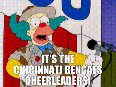 bengals on the simpsons