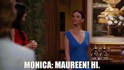 YARN, Some girl ate Monica!, Friends (1994) - S02E14 The One With the  Prom Video, Video gifs by quotes, d031428c