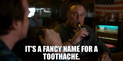 YARN | It's a fancy name for a toothache. | Stranger Things (2016) - S01E04  Chapter Four: The Body | Video gifs by quotes | 6f34ee59 | 紗